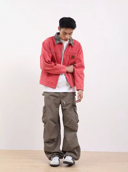 F3F Select Classic Vintage Washed Work Jacket