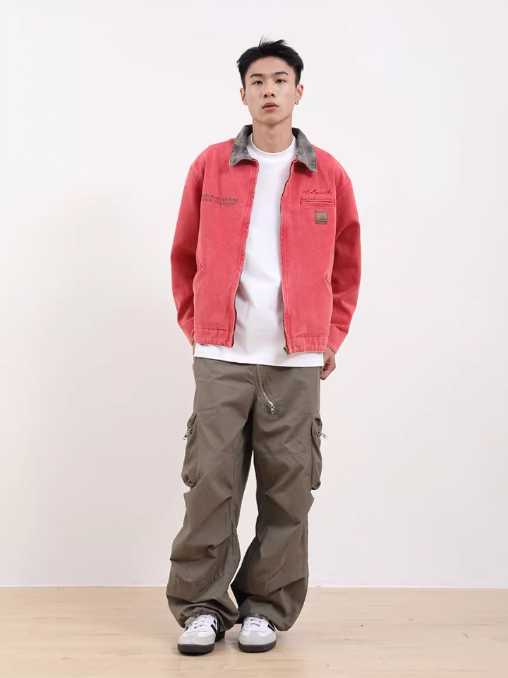 F3F Select Classic Vintage Washed Work Jacket