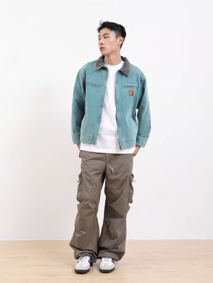 F3F Select Classic Vintage Washed Work Jacket