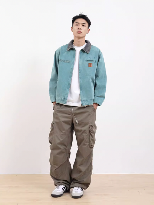 F3F Select Classic Vintage Washed Work Jacket