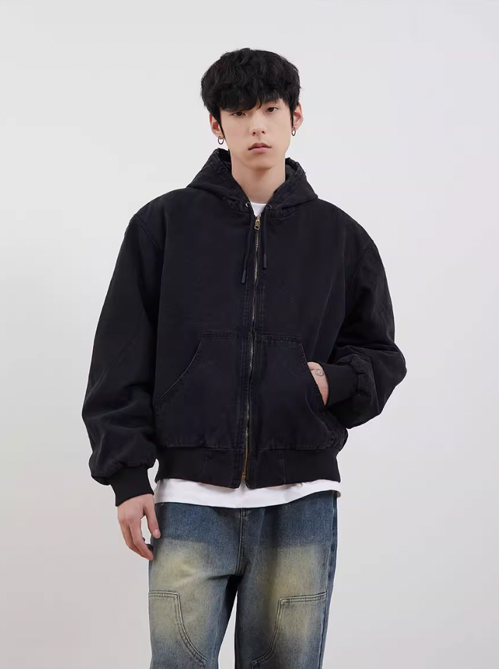 F3F Select Washed & Old Hoodie Jacket
