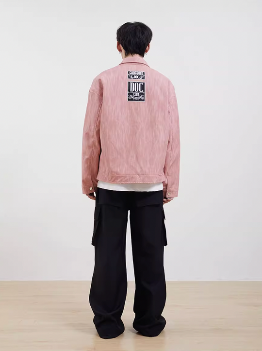 F3F Select Washed PU Leather Jacket