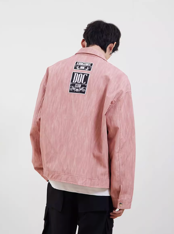 F3F Select Washed PU Leather Jacket