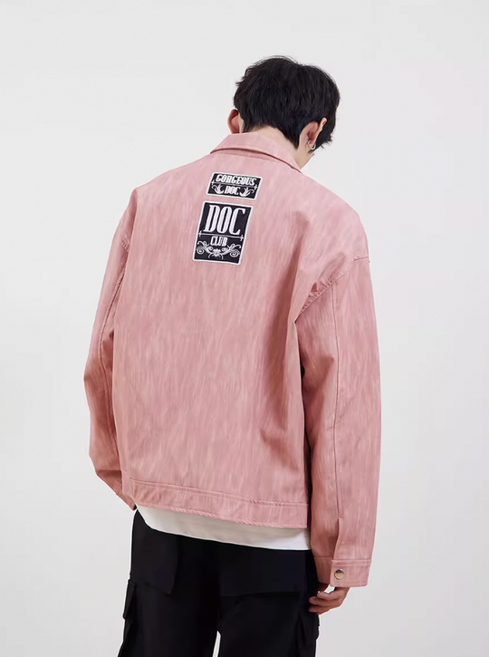 F3F Select Washed PU Leather Jacket