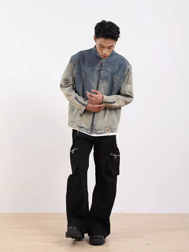 F3F Select Biker Denim Jacket