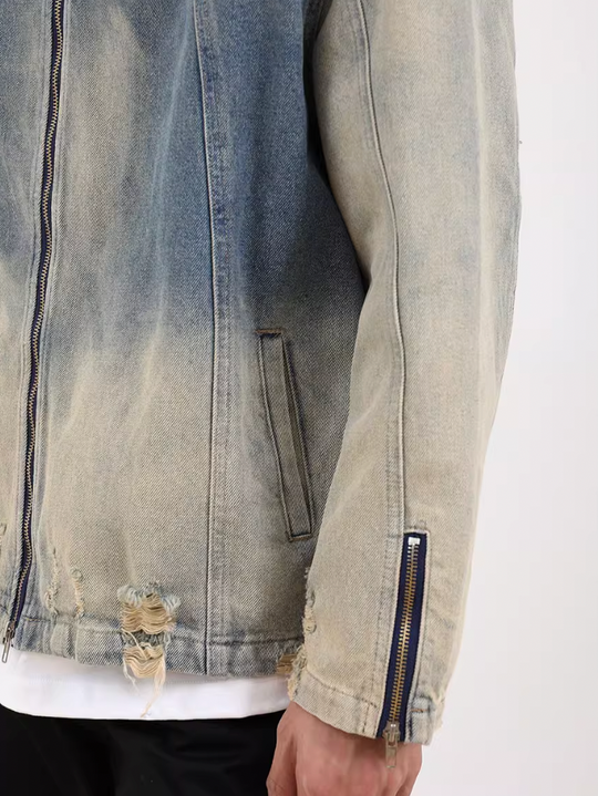 F3F Select Biker Denim Jacket