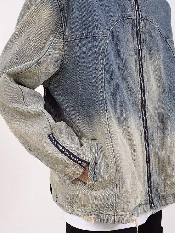 F3F Select Biker Denim Jacket
