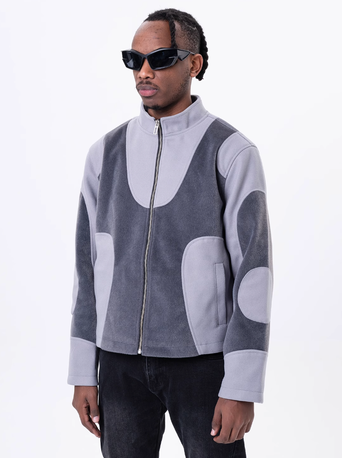 F3F Select Patchwork Biker Jacket