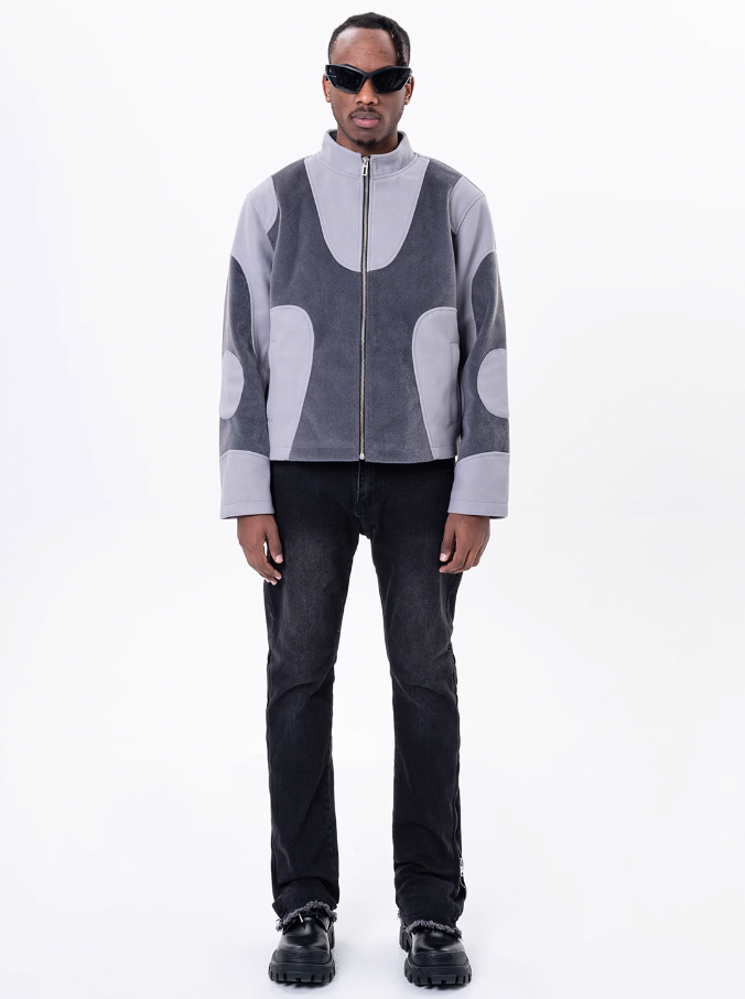 F3F Select Patchwork Biker Jacket