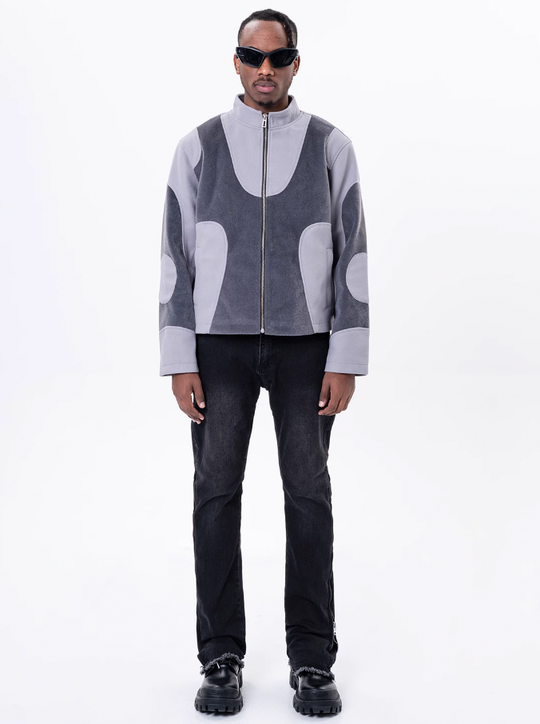 F3F Select Patchwork Biker Jacket