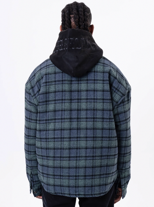 F3F Select Plaid Shirt Jacket