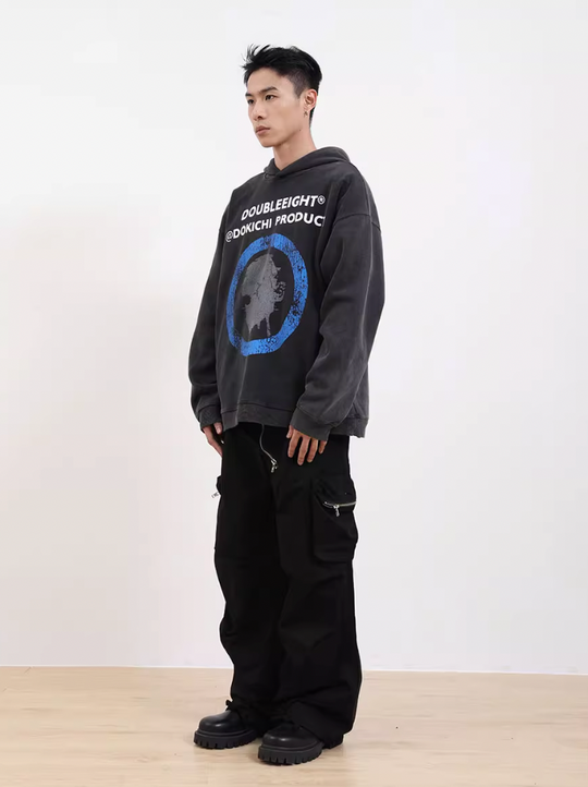 F3F Select Graffiti Print Hoodie