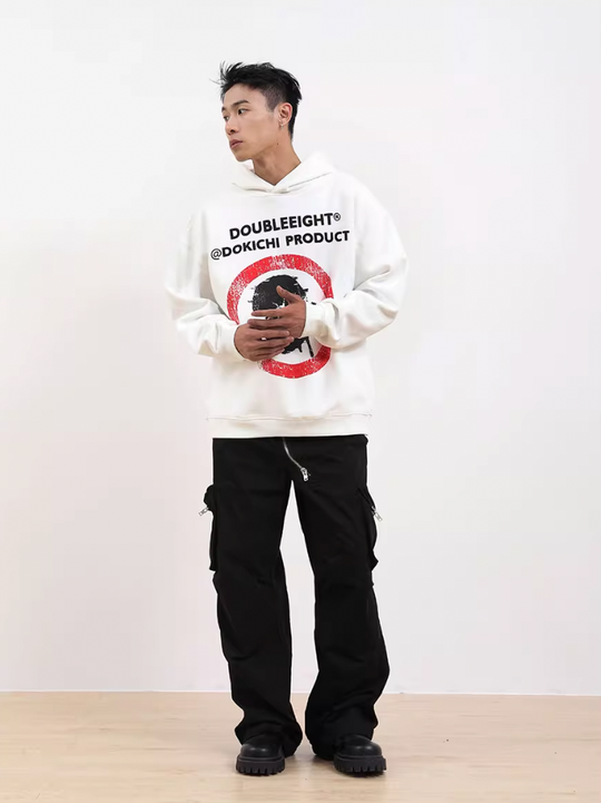 F3F Select Graffiti Print Hoodie