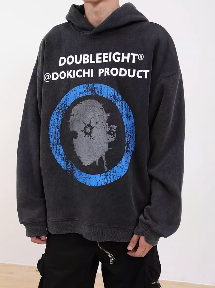 F3F Select Graffiti Print Hoodie