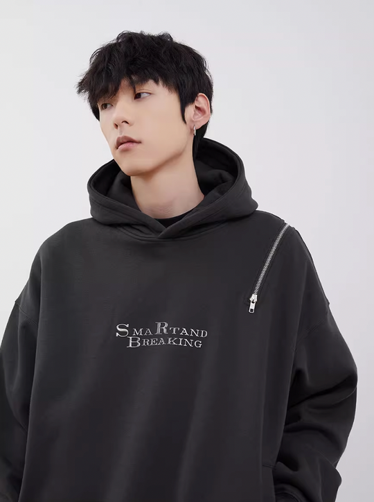 F3F Select Zipper Shoulder Hoodie