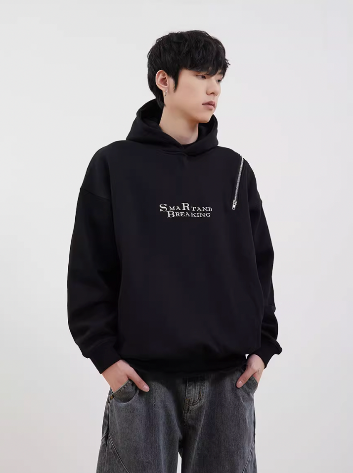 F3F Select Zipper Shoulder Hoodie
