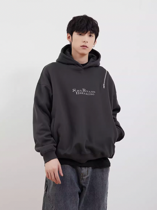 F3F Select Zipper Shoulder Hoodie