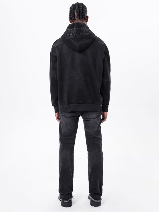 F3F Select Embroidery Suede Hoodie