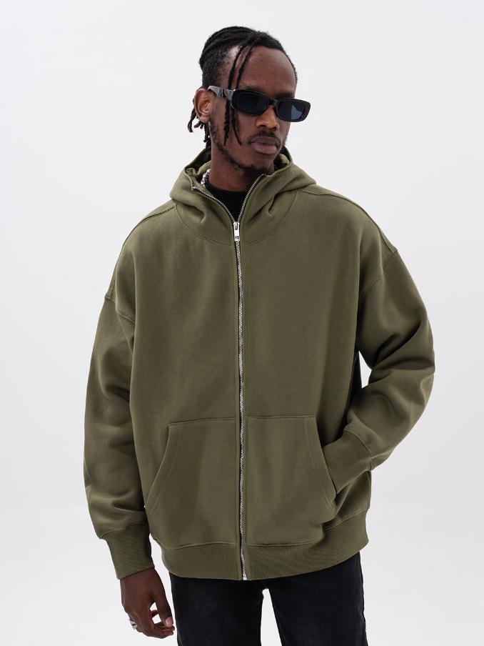 F3F Select Basic Zipper Hoodie