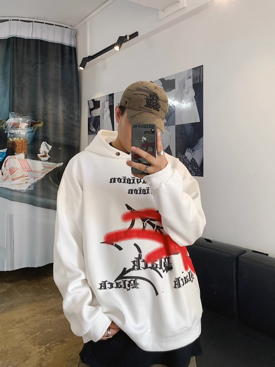 F3F Select Foam Spider Print Hoodie