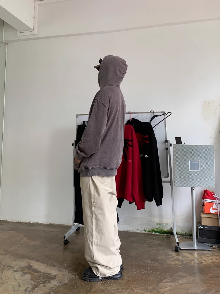 F3F Select Thunder Graffiti Print Hoodie