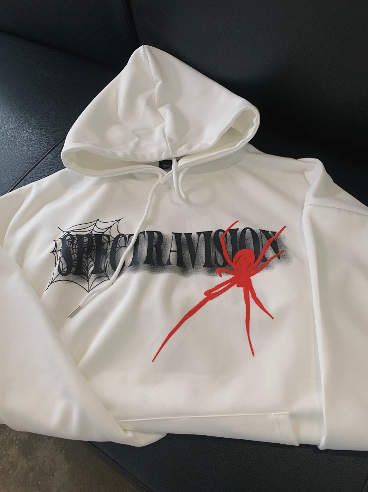 F3F Select Spider studded Hoodie