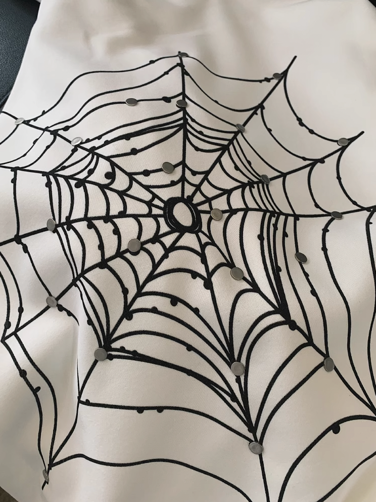 F3F Select Spider studded Hoodie