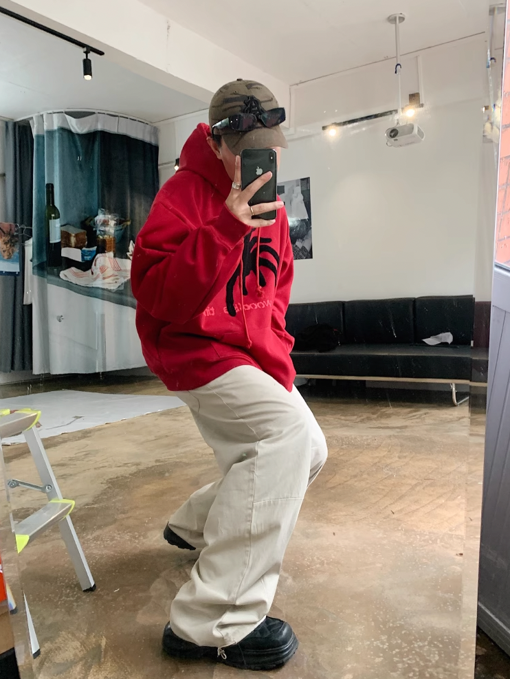 F3F Select Spider Embroidery Hoodie