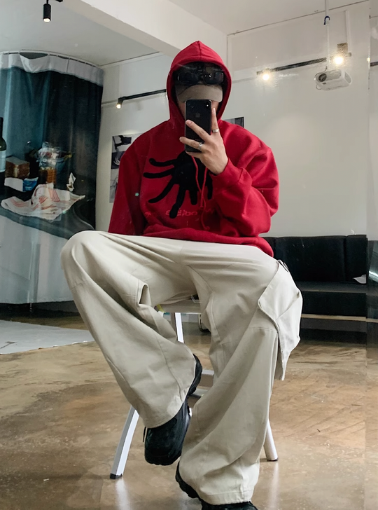 F3F Select Spider Embroidery Hoodie