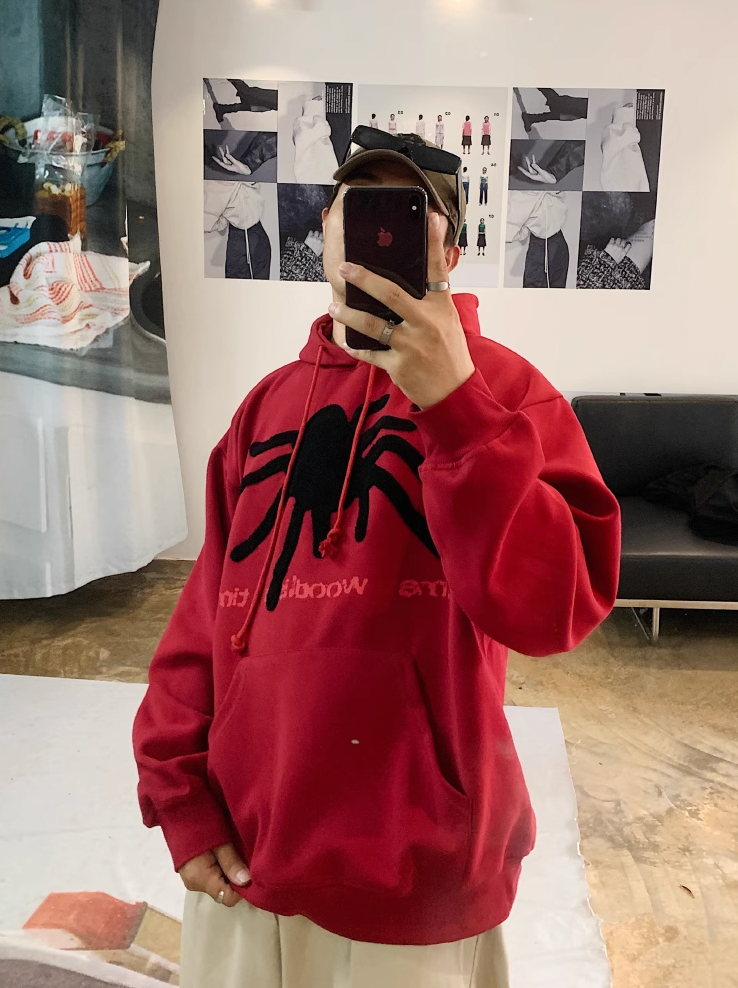 F3F Select Spider Embroidery Hoodie