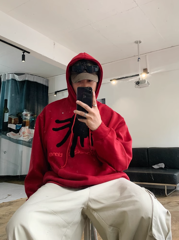 F3F Select Spider Embroidery Hoodie