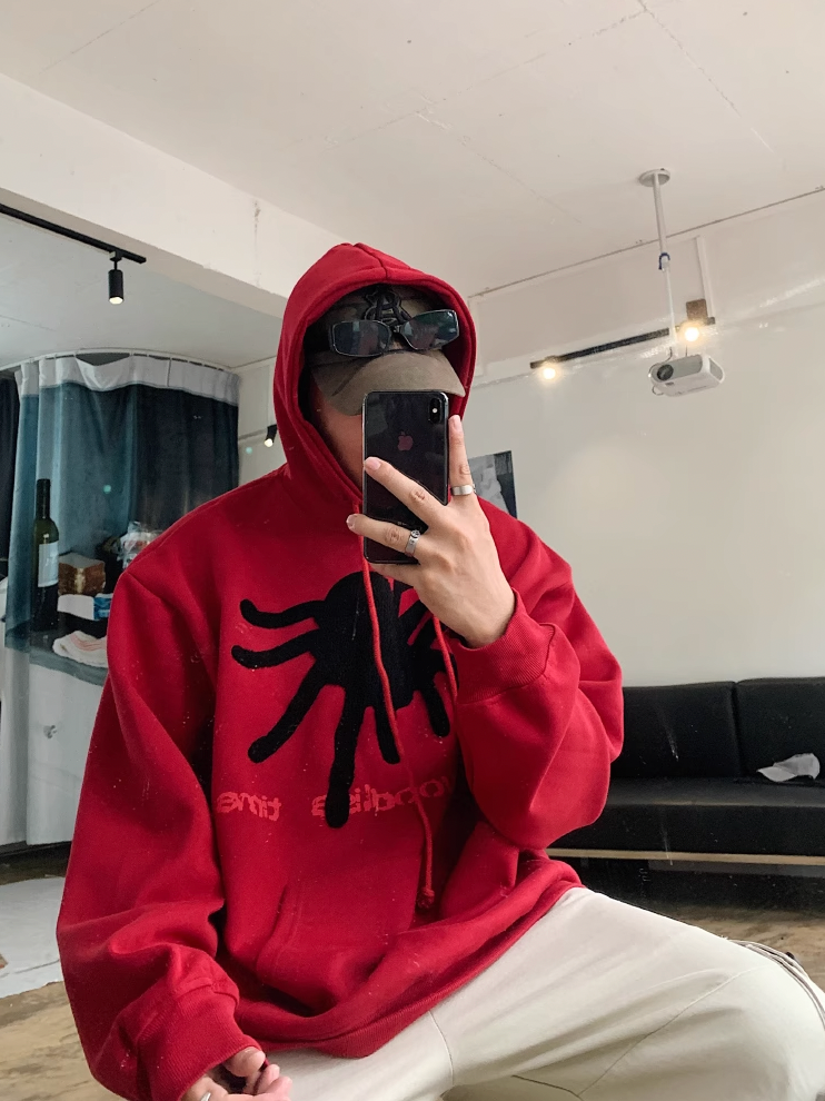 F3F Select Spider Embroidery Hoodie