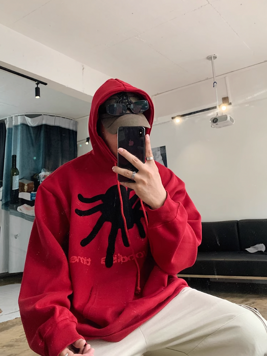 F3F Select Spider Embroidery Hoodie