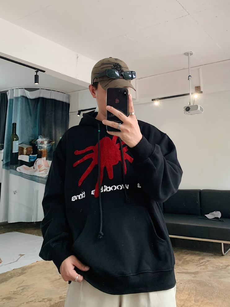 F3F Select Spider Embroidery Hoodie