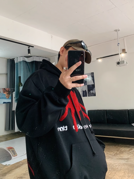 F3F Select Spider Embroidery Hoodie