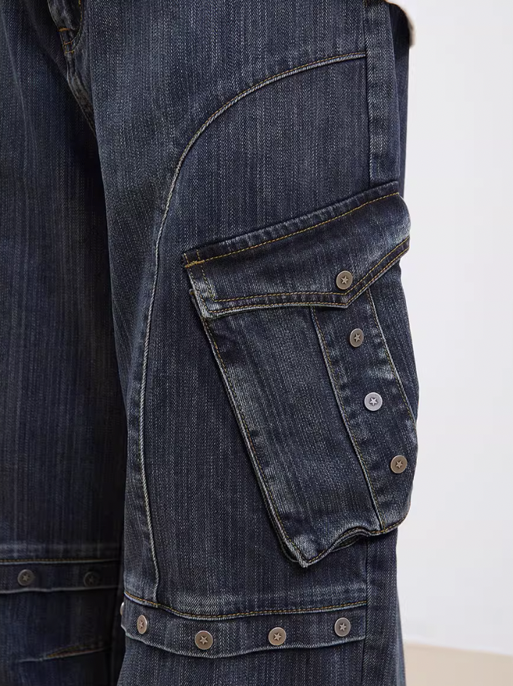 F3F Select 3D Multi Pocket Denim Pants