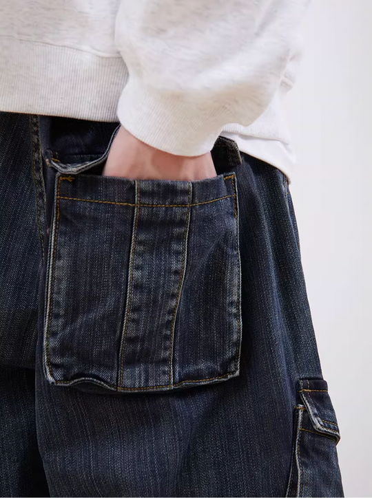 F3F Select 3D Multi Pocket Denim Pants