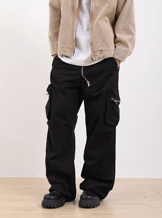 F3F Select 3D Pockets Wide Legged Paratrooper Work Pants