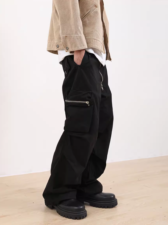 F3F Select 3D Pockets Wide Legged Paratrooper Work Pants