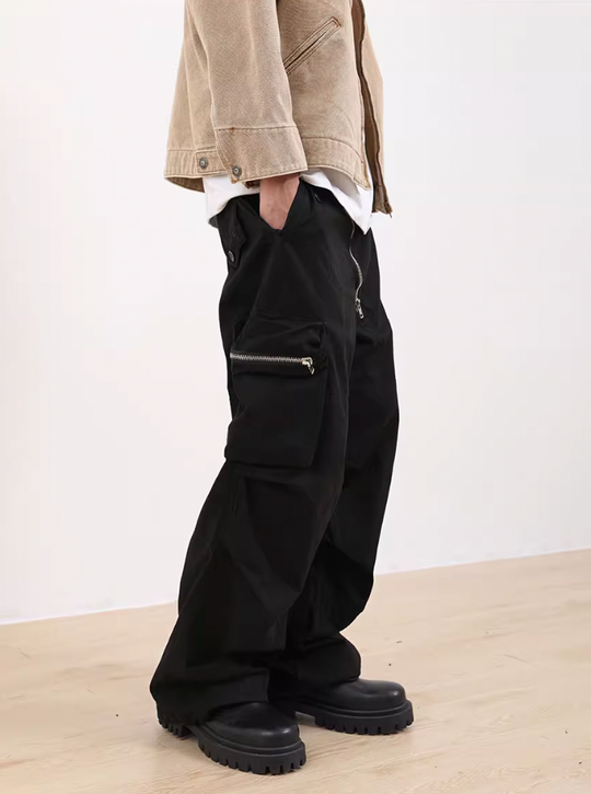 F3F Select 3D Pockets Wide Legged Paratrooper Work Pants