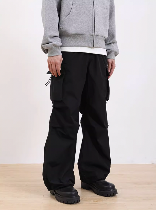 F3F Select 3D Pockets Micro Flare Paratrooper Pants