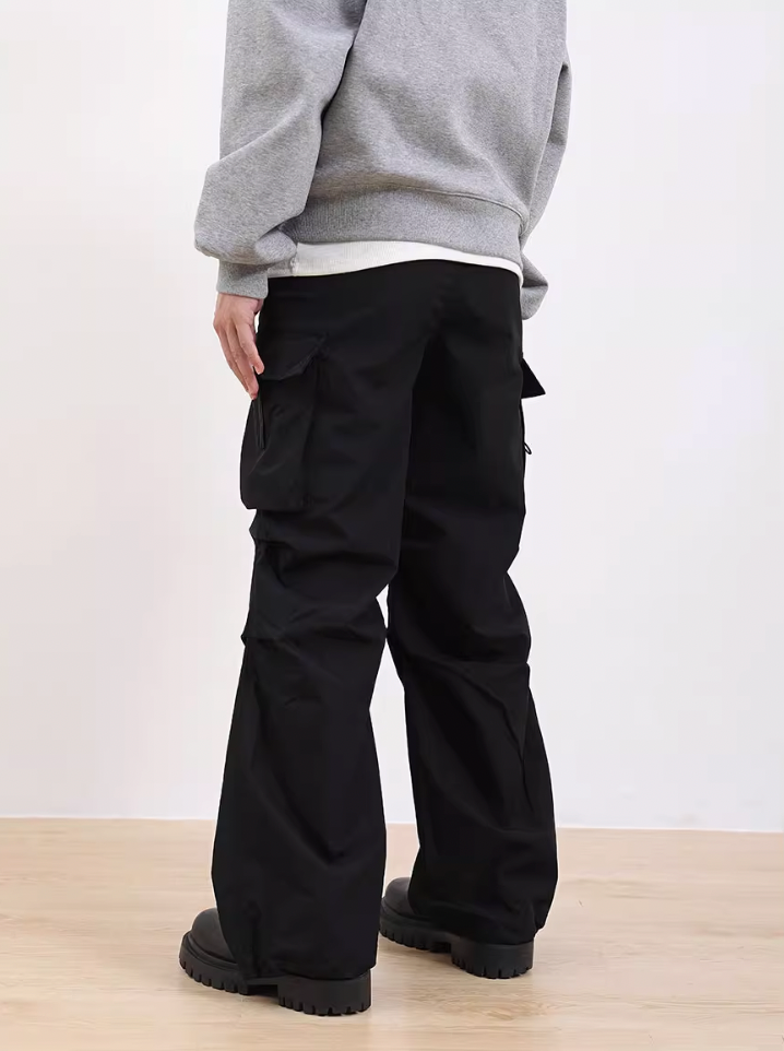 F3F Select 3D Pockets Micro Flare Paratrooper Pants