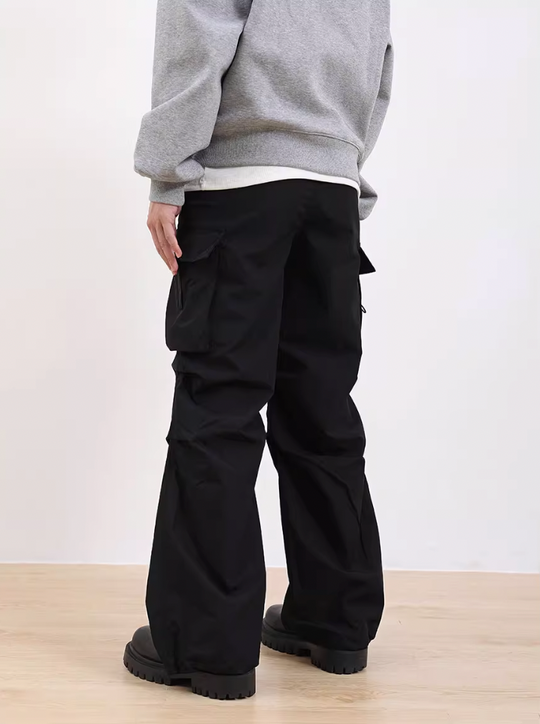 F3F Select 3D Pockets Micro Flare Paratrooper Pants