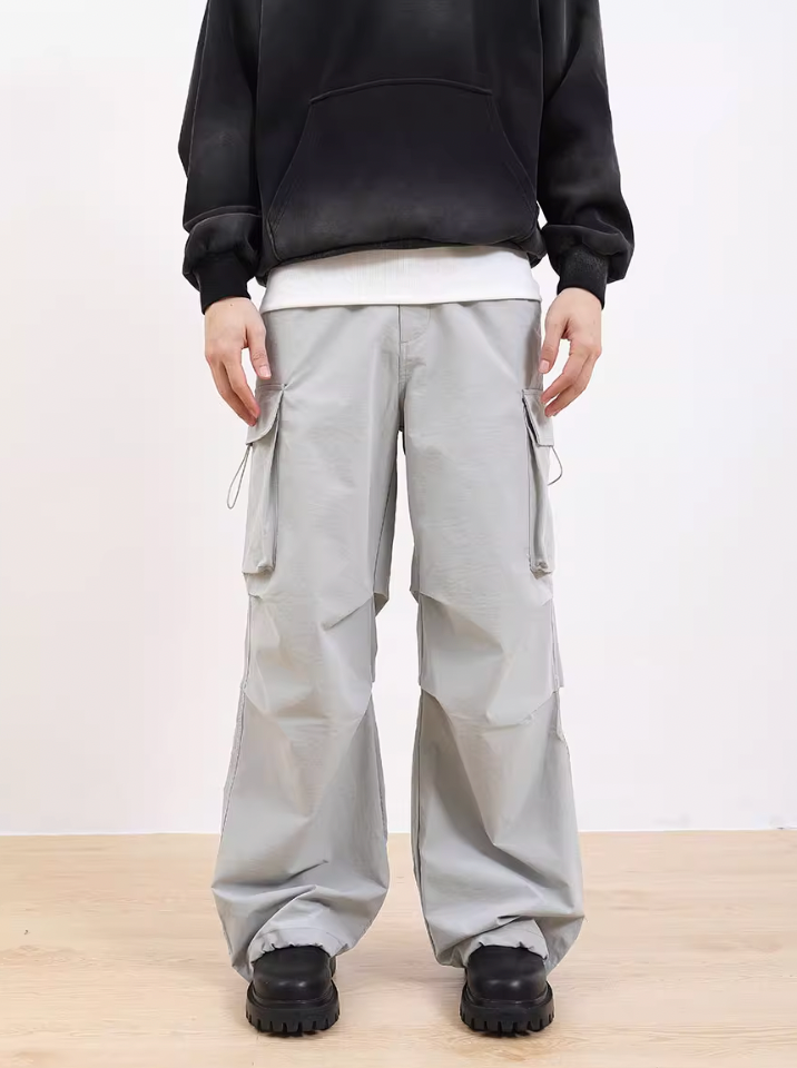 F3F Select 3D Pockets Micro Flare Paratrooper Pants