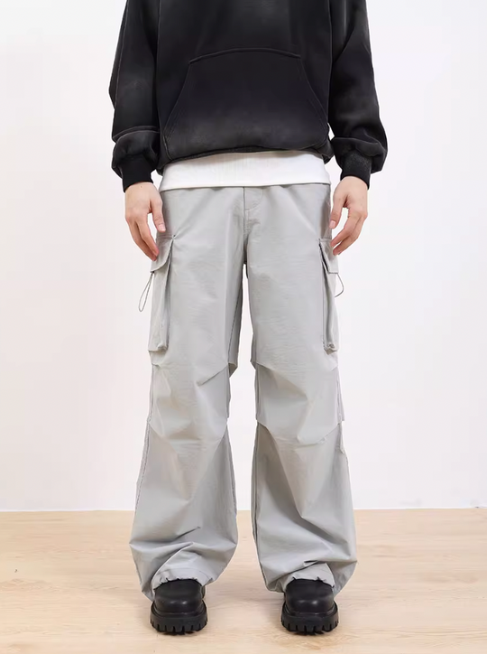 F3F Select 3D Pockets Micro Flare Paratrooper Pants