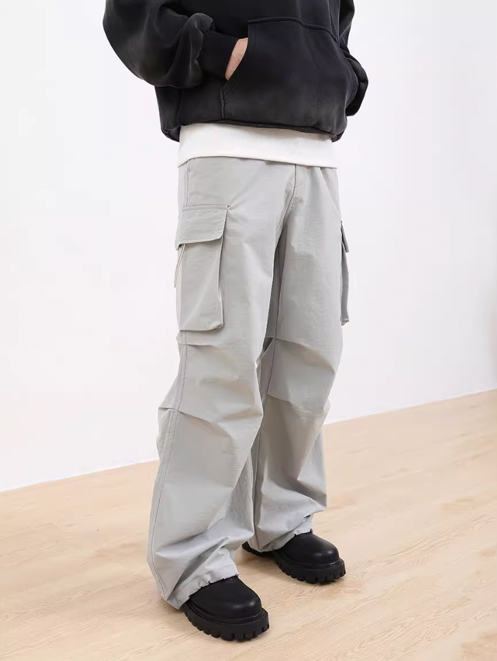 F3F Select 3D Pockets Micro Flare Paratrooper Pants