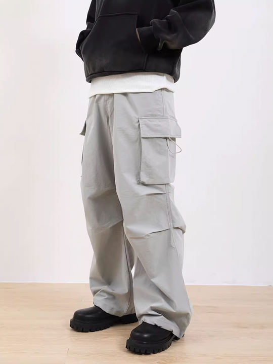 F3F Select 3D Pockets Micro Flare Paratrooper Pants