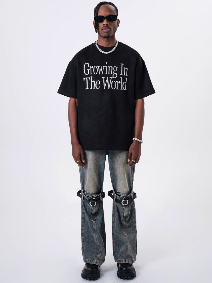 F3F Select Removable Straps 3D Denim Pants