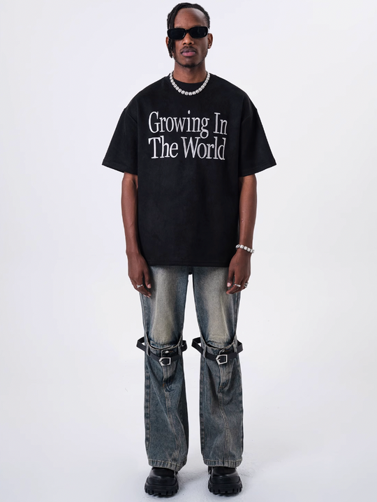 F3F Select Removable Straps 3D Denim Pants