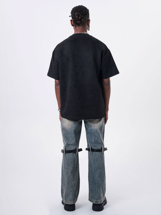 F3F Select Removable Straps 3D Denim Pants